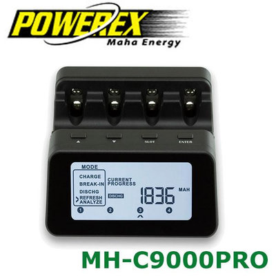 【MR3C】含稅附發票 MAHA-POWEREX MH-C9000PRO 智慧型容量分析師充電器