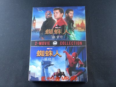 [藍光先生DVD] 蜘蛛人：返校日 + 蜘蛛人：離家日 雙碟合集 ( 得利正版 )