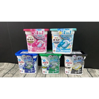 【樂齒專業口腔】日本 寶僑 P&G Ariel 清淨除臭4D 碳酸洗衣膠球/盒裝