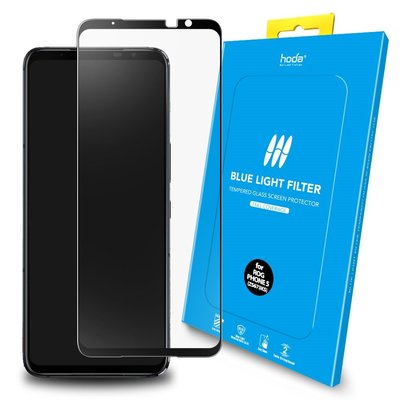 hoda 抗藍光 2.5D 滿版 9H 玻璃保護貼，Rog Phone 5 Pro 5 Ultimate 5s Pro