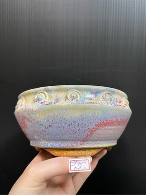 【台灣盆鉢】 正成 盆  手工陶盆 釉盆 -A650