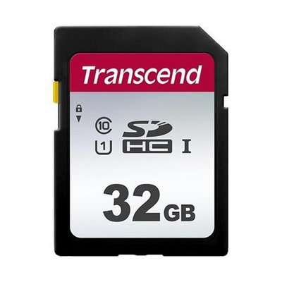 新風尚潮流 【TS32GSDC300S】 創見 32GB SDHC 記憶卡 大卡 相機用 支援 C10 UHS U1