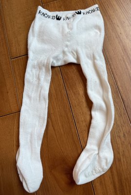 二手 女童白色造型褲襪 S