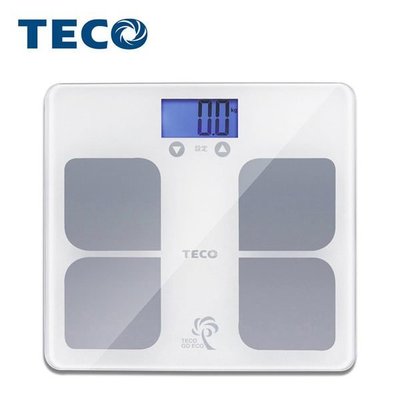 『TECO東元』BMI藍光體重計【XYFWT521】運動 健身 減重 瘦身 長輩禮物推薦