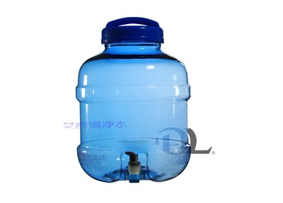 【艾瓦得淨水】台灣製造PC水桶 手提附水龍頭 食品級pc材質 提水桶 儲水桶 飲水桶 喝水桶 13公升(3加侖)FDA
