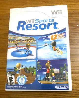 任天堂 Nintendo Wii Sports Resort  渡假勝地 度假勝地 美規 遊戲片