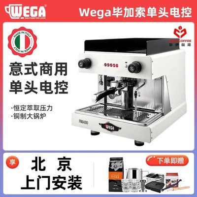 意大利原裝進口wega pegaso畢加索商用意式單頭咖啡機半自動E61頭