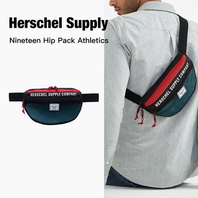 Herschel Athletics Nineteen 復古經典藍紅 腰包 10590-03103-OS