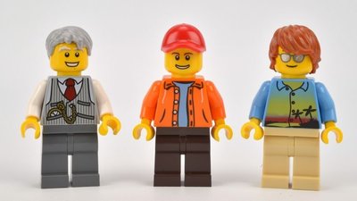 [香香小天使]LEGO樂高 10247 摩天輪 人偶(慈祥爺爺.摩天輪操控員)