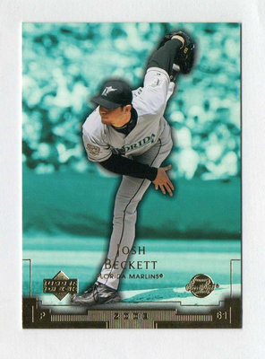 [MLB]2003 Upper Deck Sweet Spot Josh Beckett 棒球卡