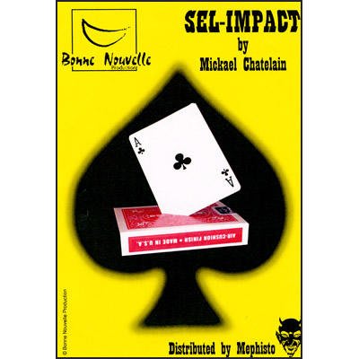 【意凡魔術小舖】高品質 Sel-Impact by Mickael Chatelain 善變的A 道具+教學鋪克牌魔術