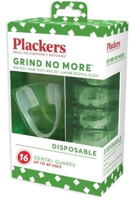 【蘇菲的美國小舖】美國Plackers GRIND NO MORE 夜間磨牙 牙套 護齒 防磨牙 盒裝16個