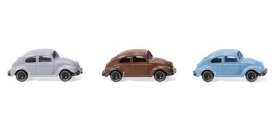 傑仲(有發票) 博蘭 公司貨 WIKING Three VW Beetles 090002 N