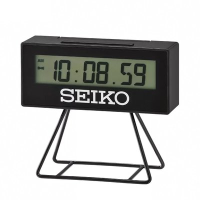 SEIKO 精工 限量 城市路跑電子桌鐘 鬧鐘(QHL092K)