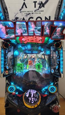柯先生日本原裝小鋼珠柏青哥2019 P殺戮都市GANTZ:2帥氣大型家用電玩機台打檯子遊藝場的刺激超酷炫個人遊戲室電動間