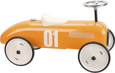 全新正品。法國 VILAC。兒童騎乘金屬復古經典汽車  - 橘色款。預購