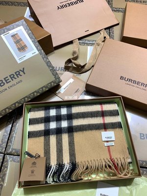 特賣- 潮牌Burberry/巴寶莉 英倫時尚 經典延續新標LOGO 顏色1圍巾 披肩 30-168披肩 海外