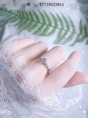 戒指情侶戒指純銀一對對戒情侶款輕奢小眾設計結婚開口可調節禮物紀念對戒