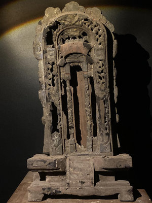 【二手】清代大型神龕，工藝不錯，如圖所示，標惠讓 古董 古玩 收藏 【同福客棧】-519