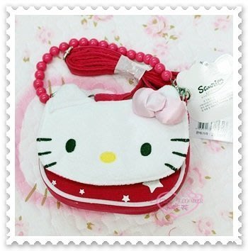 ♥小公主日本精品♥ Hello Kitty 手機袋 手機包 萬用手機包兩用包 可掛 可背88811703