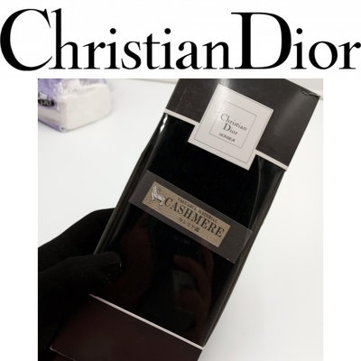 【皮老闆二店】 新古真品 Christian Dior 中筒襪 男襪 女襪 25CM襪子 盒裝 紫115