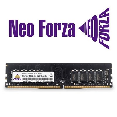 @電子街3C特賣會@全新 (新) Neo Forza 凌航 DDR4 3200/16G RAM(原生) 桌上型