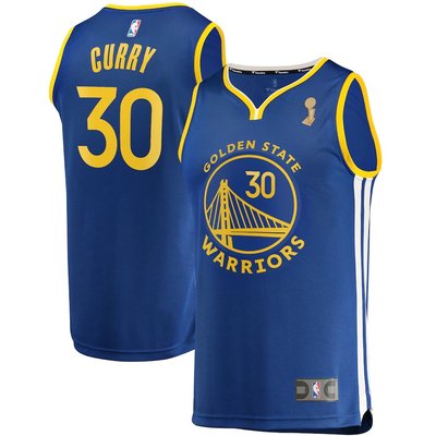 2022 NBA Finals 總冠軍 金州勇士隊 Warriors Stephen Curry 總冠軍快攻球衣