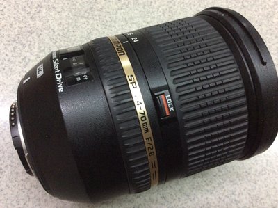 [保固一年] [高雄明豐]  Tamron SP 24-70mm f2.8 DI for NIKon 便宜