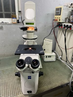 Zeiss Axiovert 200 Inverted Fluorescence Microscope倒置式螢光顯微