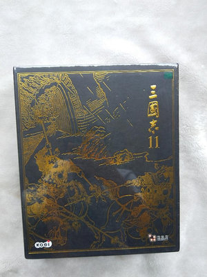 絕版僅1套 PC盒裝正版電腦游戲光盤 三國志11 典藏版 豪華版