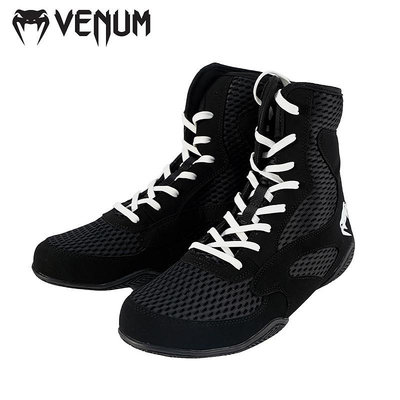 VENUM 毒液拳擊鞋 高幫拳擊鞋 男女摔跤格斗訓練鞋 散打拳擊訓練