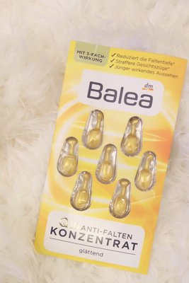 (含稅價)Balea 芭樂雅 臉部保養精華膠囊 Q10抗皺緊緻(黃) 1卡7入