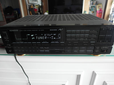 早期古董Kenwood kr v87r 收音/綜合擴大機 EQ可調 聽音樂的好聲音~ 有黑膠輸入 110-240V