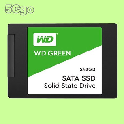5Cgo【權宇】Western Digital SSD Green系列-240G 固態硬碟3D TLC;SATA3 含稅