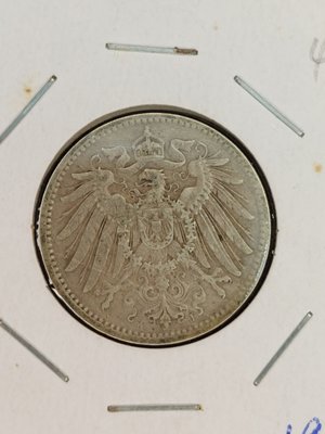 1904年德國1馬克鷹徽銀幣
