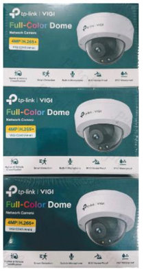 TP-LINK VIGI 4MP 2.8mm 4mm 全彩球型監視器 商用監控網路攝影機 VIGI C240
