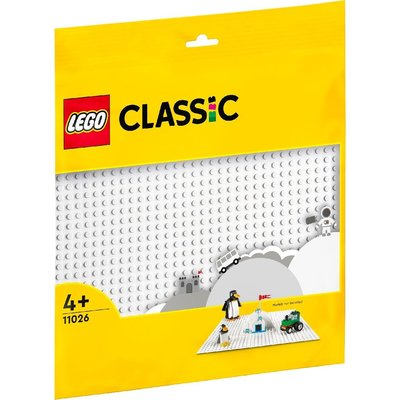 台中＊＊宏富玩具＊＊LEGO樂高積木 LEGO Classic 11026 白色底板