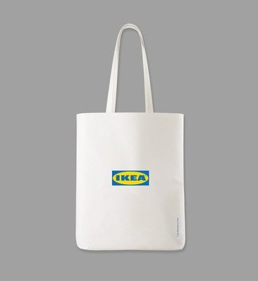 A｜包包 IKEA白色棉布購物袋 全新