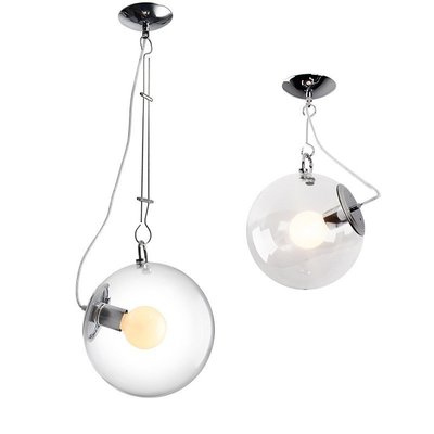 LED玻璃吊燈肥皂圓球泡泡吊燈簡約現代餐廳燈客廳魔豆餐桌吸頂燈