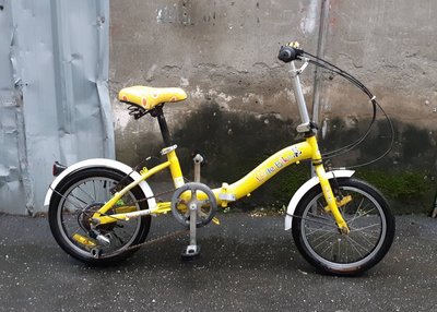 二手~Little bike 16吋 6速 兒童折疊腳踏車 最大機動耐用小折車 腳踏車 單車~功能正常