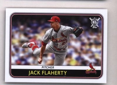 2020 Topps Big League #126 Jack Flaherty - St. Louis Cardinals