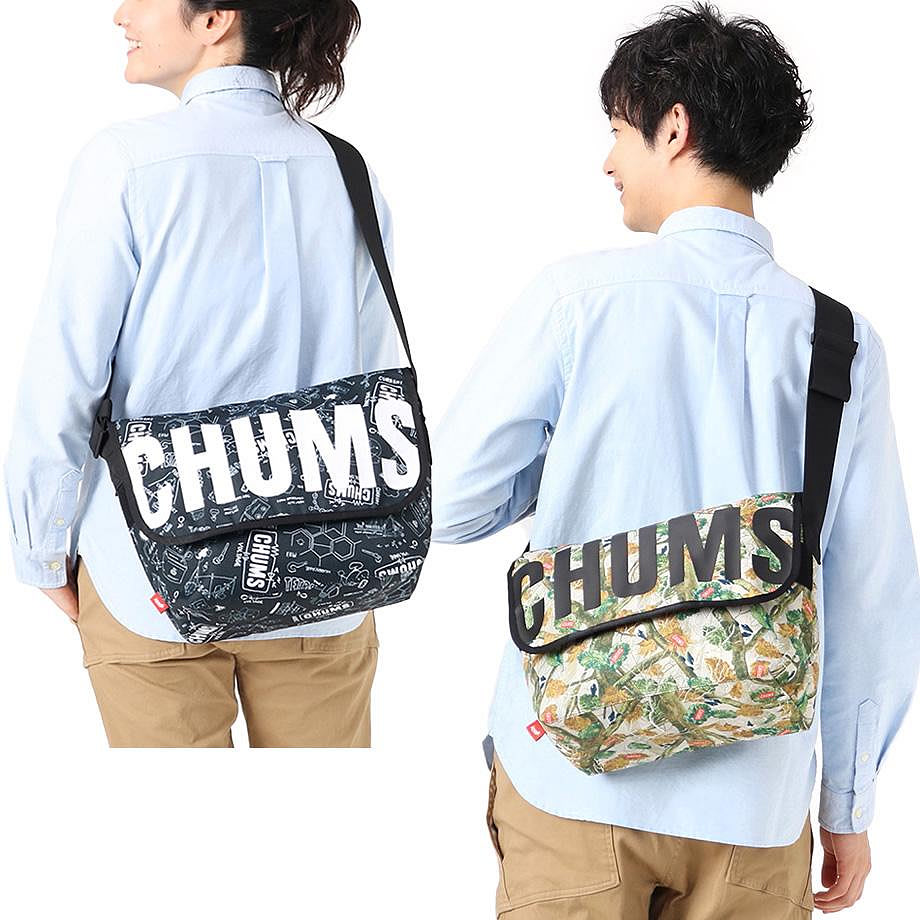 =CodE= CHUMS RECYCLE MESSENGER BAG 側/肩背帆布郵差包 