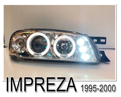 》傑暘國際車身部品《全新 IMPREZA GF8 GC8 1995-2000年 95 96  晶鑽一体成形光圈魚眼 大燈