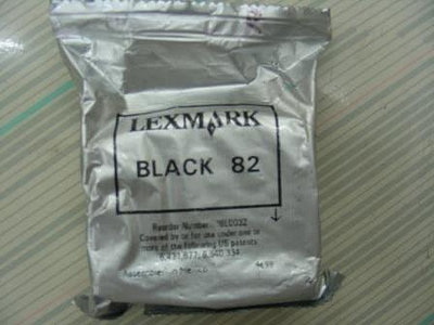 ☆呈運☆庫存品Lexmark 82裸裝原廠黑色墨水匣18L0032A-X5150/X6150/X6170/Z55/Z65