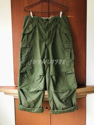 美軍公發 M-65 trousers M 自用老品