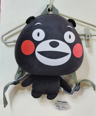 （全新現貨免運 ）日本熊本熊 Kumamon 硬殼大頭後背包… 僅一個。