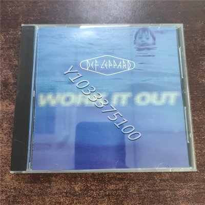 日版拆封  威豹樂隊 Work It Out Def Leppard 唱片 CD 歌曲【奇摩甄選】753