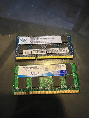 二手 筆電記憶體 DDR3 4G 送 2G記憶體