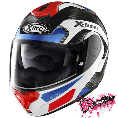 ♚賽車手的試衣間♚ X-Lite® X-1005 Ultra Carbon Fiery B/R/W 可樂帽 安全帽
