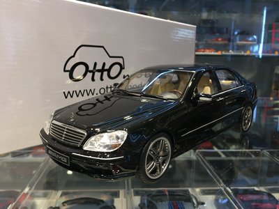 吉華科技@1/18 OTTO OT846 Mercedes-Benz S-Class (W220) S65 AMG 黑色